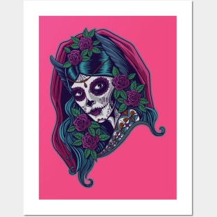 Dia de los muertos Posters and Art